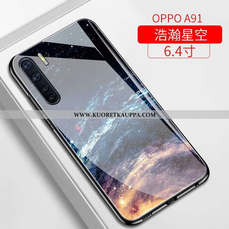 Kuori Oppo A91, Kuoret Oppo A91, Kotelo Oppo A91 Persoonallisuus Luova Pehmeä Neste Lasi Puhelimen V