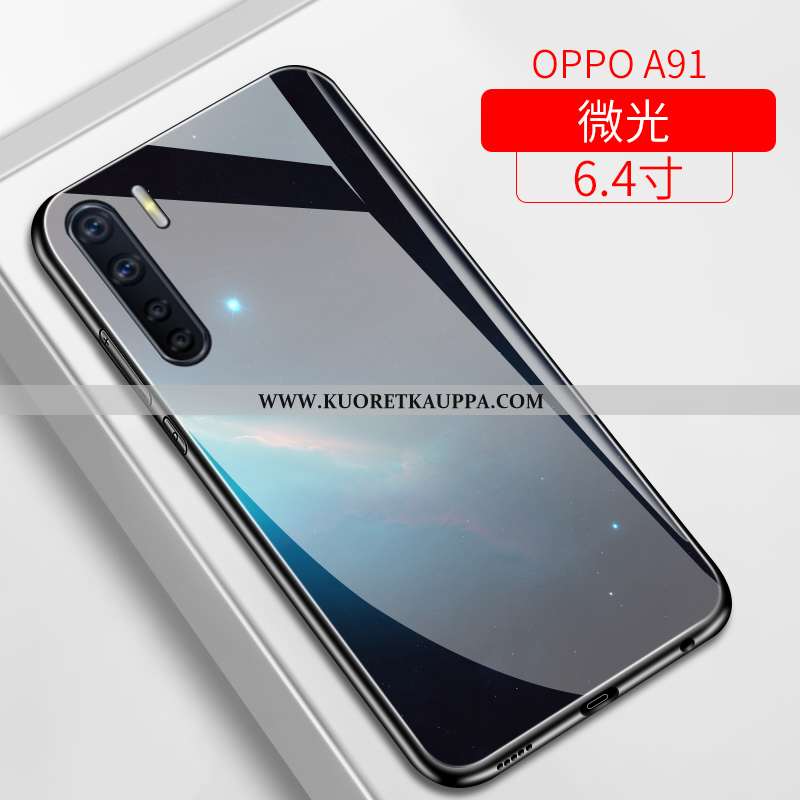 Kuori Oppo A91, Kuoret Oppo A91, Kotelo Oppo A91 Persoonallisuus Luova Pehmeä Neste Lasi Puhelimen V