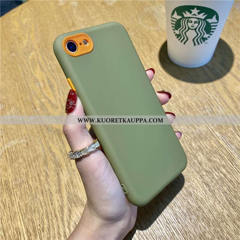 Kuori iPhone 7, Kuoret iPhone 7, Kotelo iPhone 7 Silikoni Pesty Suede Yksinkertainen All Inclusive P