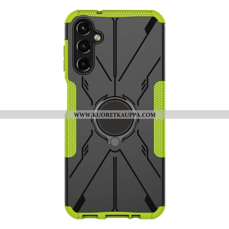 Case Samsung Galaxy A14 / A14 5G Kaksivärinen Rengastuki