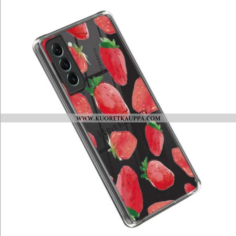 Case Samsung Galaxy S23 5G Saumattomat Mansikat