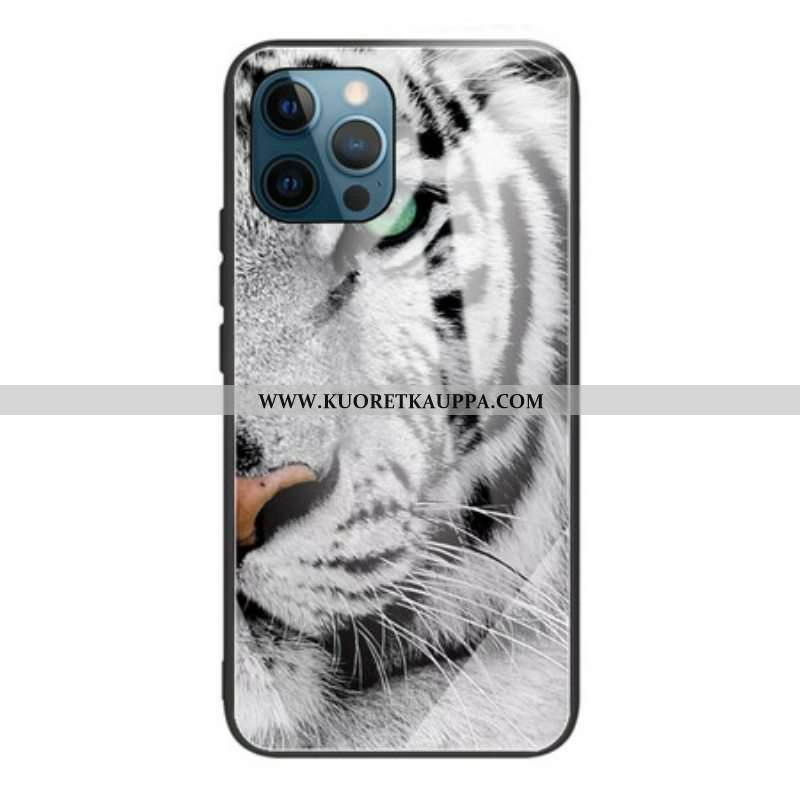 Case iPhone 13 Pro Tiger Karkaistu Lasi