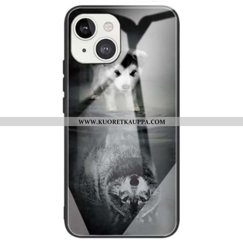 Case iPhone 14 Puppy Dream Karkaistu Lasi