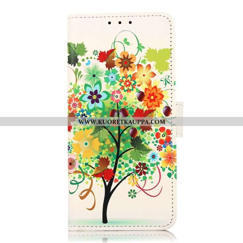 Flip Case Xiaomi 13 Kukkiva Puu