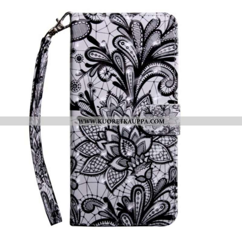 Flip Case iPhone 13 Mini Vaalea Spottipitsi