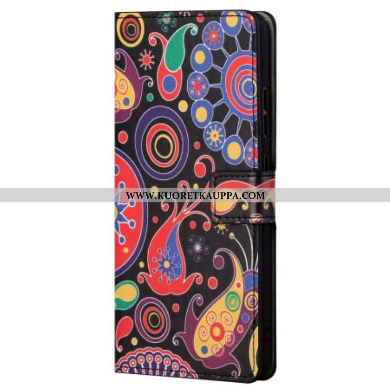 Kotelot Samsung Galaxy S23 5G Paisley