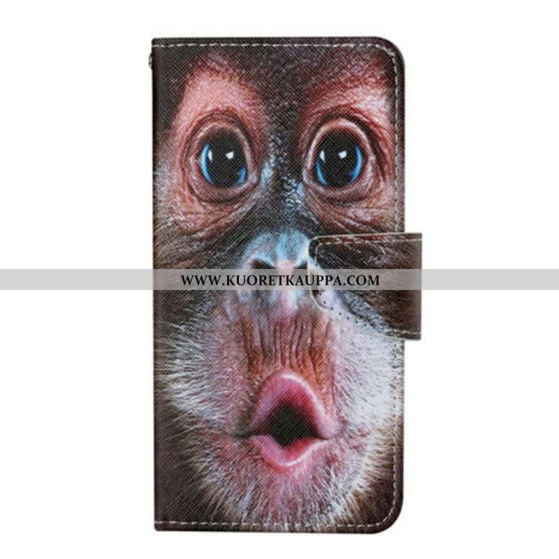 Kotelot iPhone 13 Pro Suojaketju Kuori Thong Monkey