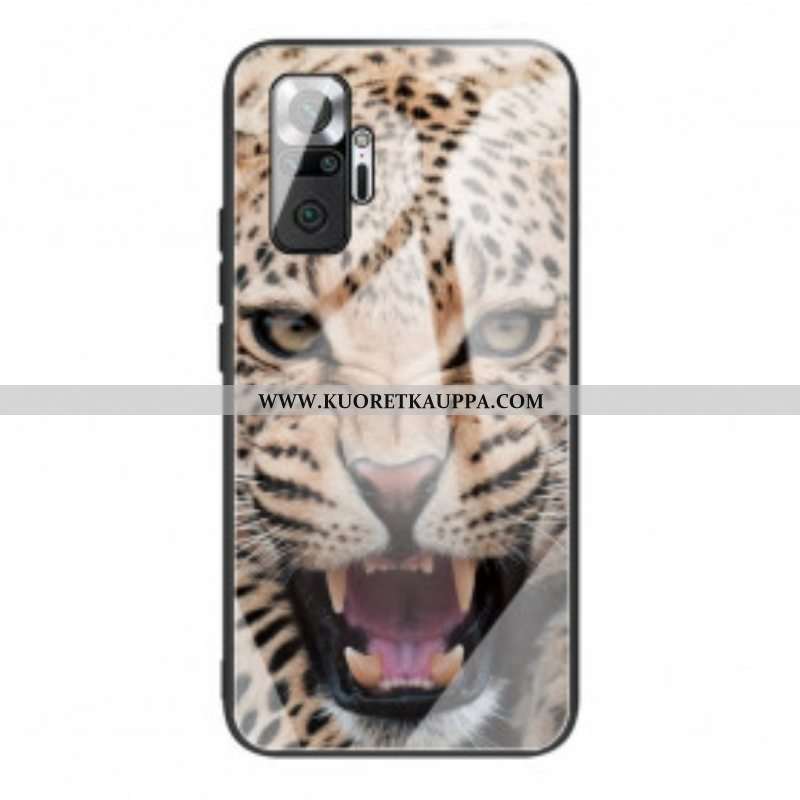 Kuori Xiaomi Redmi Note 10 Pro Leopard Karkaistu Lasi