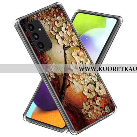 Case Samsung Galaxy A15 Puhelinkuoret Maalattuja Kukkia