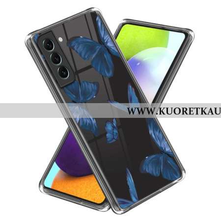 Case Samsung Galaxy S24 Plus 5g Puhelinkuoret Sinisiä Perhosia