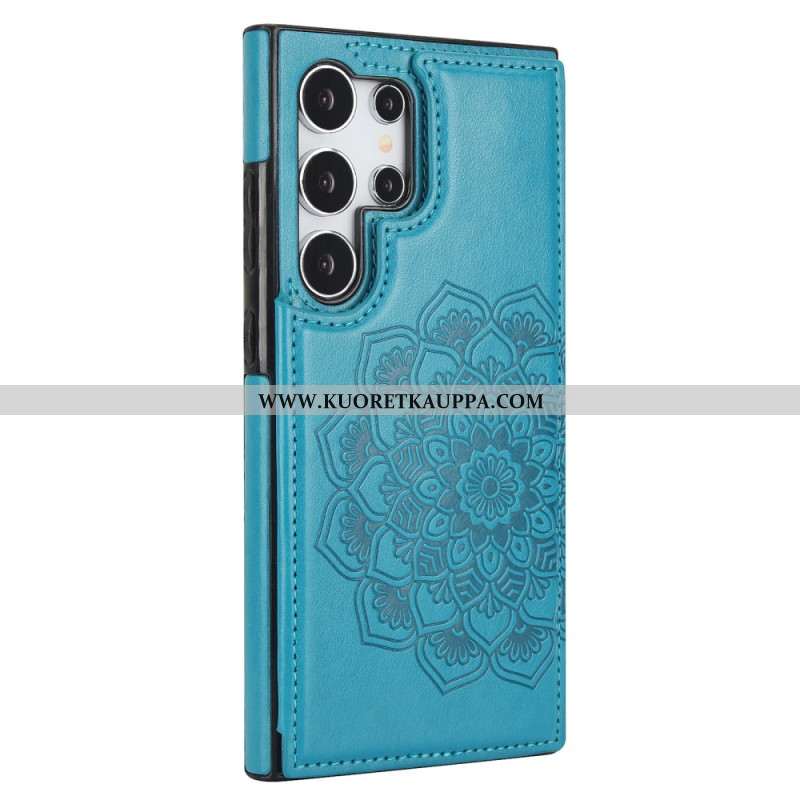 Case Samsung Galaxy S24 Ultra 5g Puhelinkuoret Mandala-kukkakuvio Ja Tuki