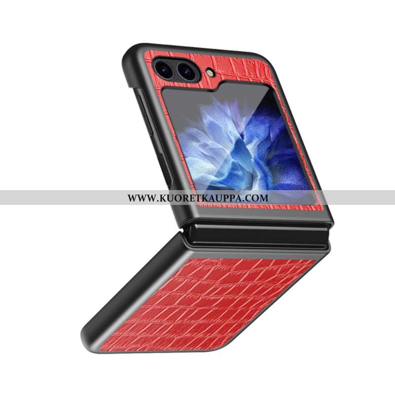 Case Samsung Galaxy Z Flip 5 Puhelinkuoret Krokotiilityyli