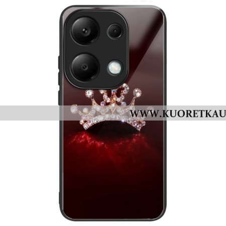 Case Xiaomi Redmi Note 13 Pro 4g Puhelinkuoret Diamond Crown Karkaistu Lasi