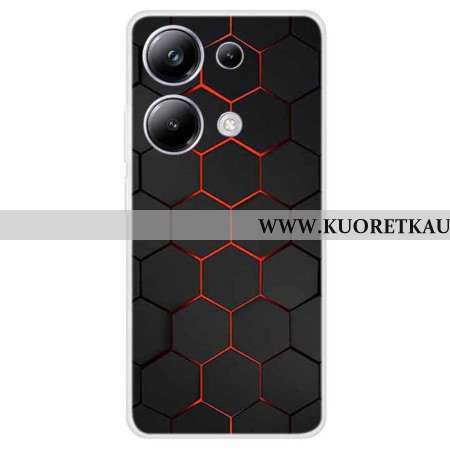 Case Xiaomi Redmi Note 13 Pro 4g Puhelinkuoret Punasolu