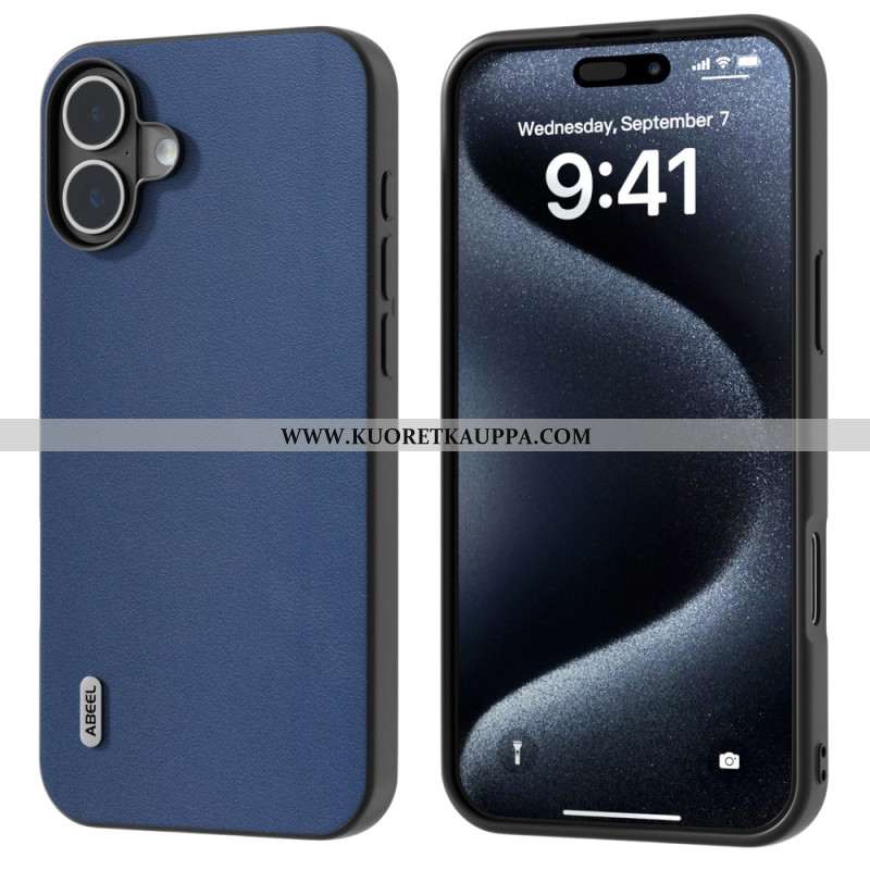 Case iPhone 16 Plus Puhelinkuoret Abeel Keinonahkaa