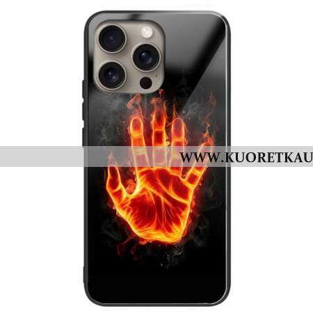 Case iPhone 16 Pro Max Puhelinkuoret Fire Palm Karkaistu Lasi