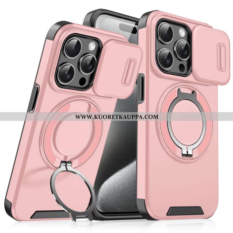 Case iPhone 16 Pro Max Puhelinkuoret Liukuvan Kameran Tuki Ja Suojaus