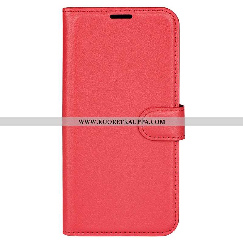 Kotelot Huawei Nova 11 Pro Classic Litchi Faux Leather