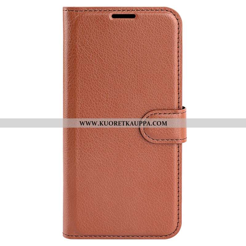 Kotelot Huawei Nova 11 Pro Classic Litchi Faux Leather