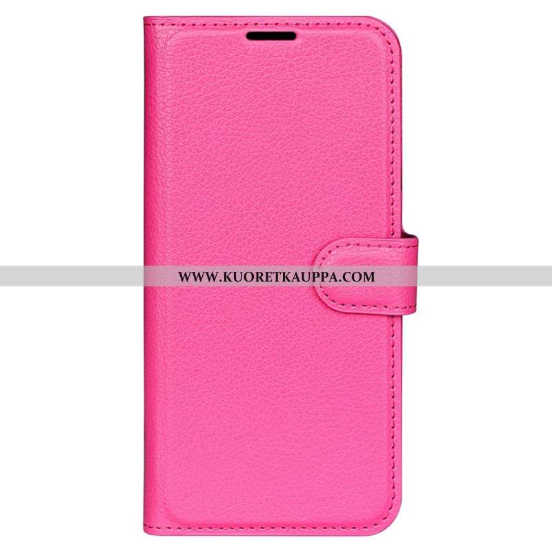 Kotelot Oppo A98 5g Puhelinkuoret Classic Litchi Faux Leather