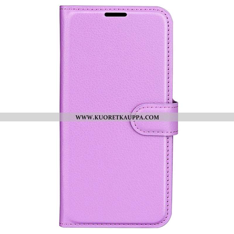 Kotelot Oppo A98 5g Puhelinkuoret Classic Litchi Faux Leather