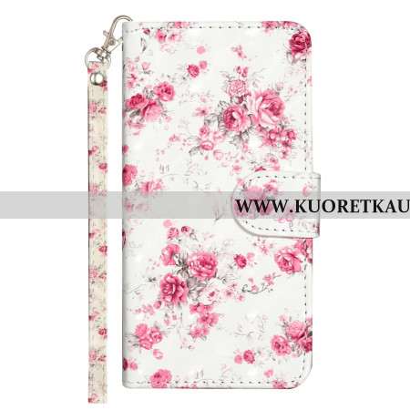 Kotelot Oppo A98 5g Strap Roses