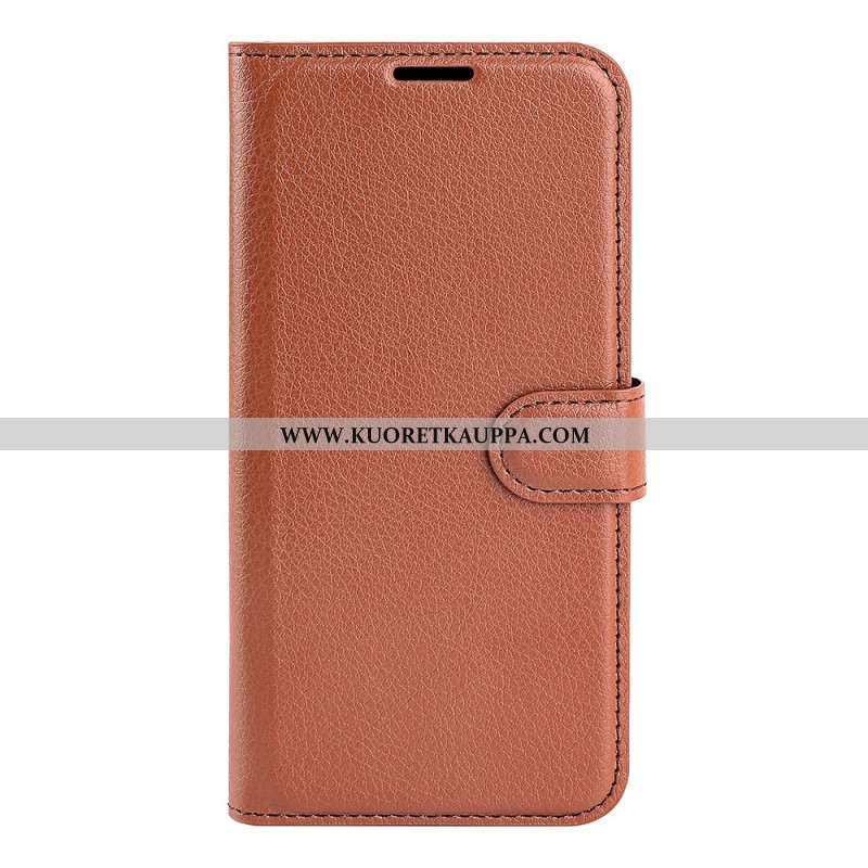 Kotelot Oppo Reno 11 5g Classic Litchi Faux Leather