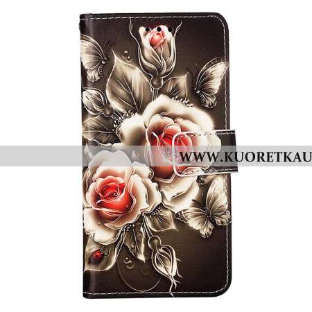 Kotelot Oppo Reno 11 Pro 5g Strap Roses