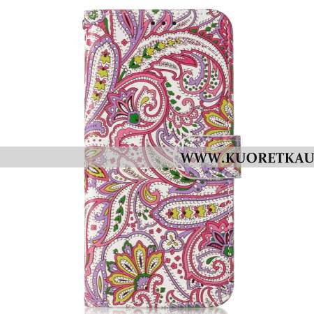 Kotelot Samsung Galaxy S24 Fe Paisley-kuvio