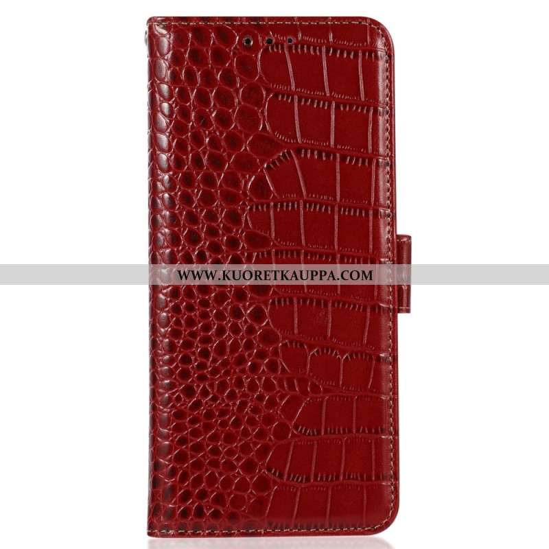 Kotelot Xiaomi 14 Crocodile Rfid -estolla