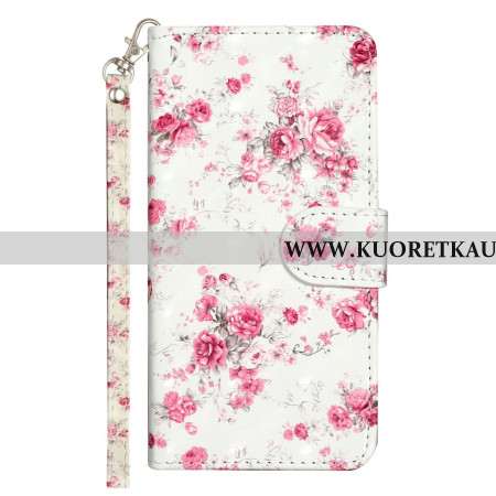 Kotelot Xiaomi 14t Pro Strap Roses Suojakuori