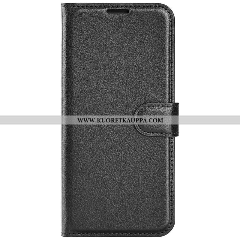 Kotelot Xiaomi Redmi Note 13 4g Classic Litchi Faux Leather