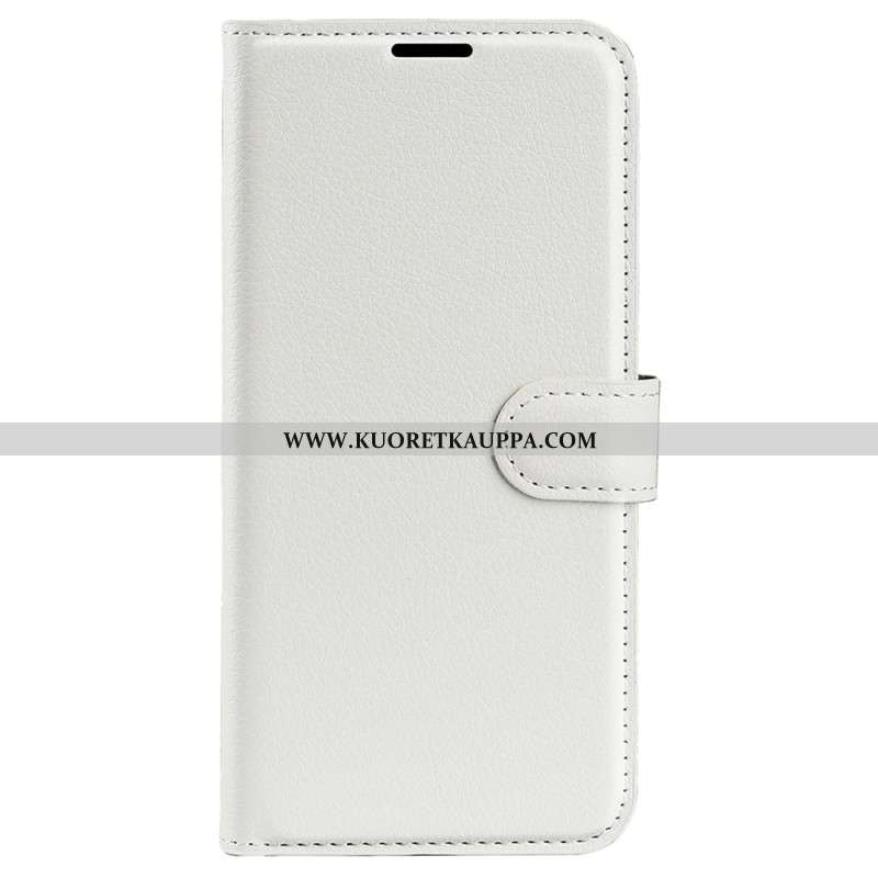 Kotelot Xiaomi Redmi Note 13 4g Classic Litchi Faux Leather