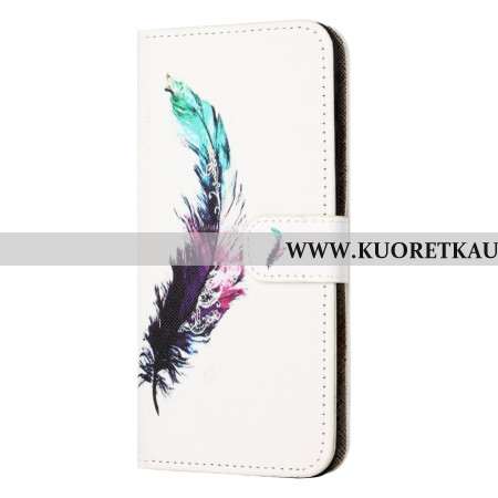 Kotelot Xiaomi Redmi Note 13 5g Lanyard Feather Suojakuori