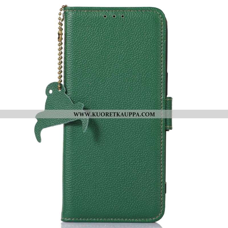 Kotelot Xiaomi Redmi Note 13 Pro 4g Litchi Leather Rfid-tekniikka