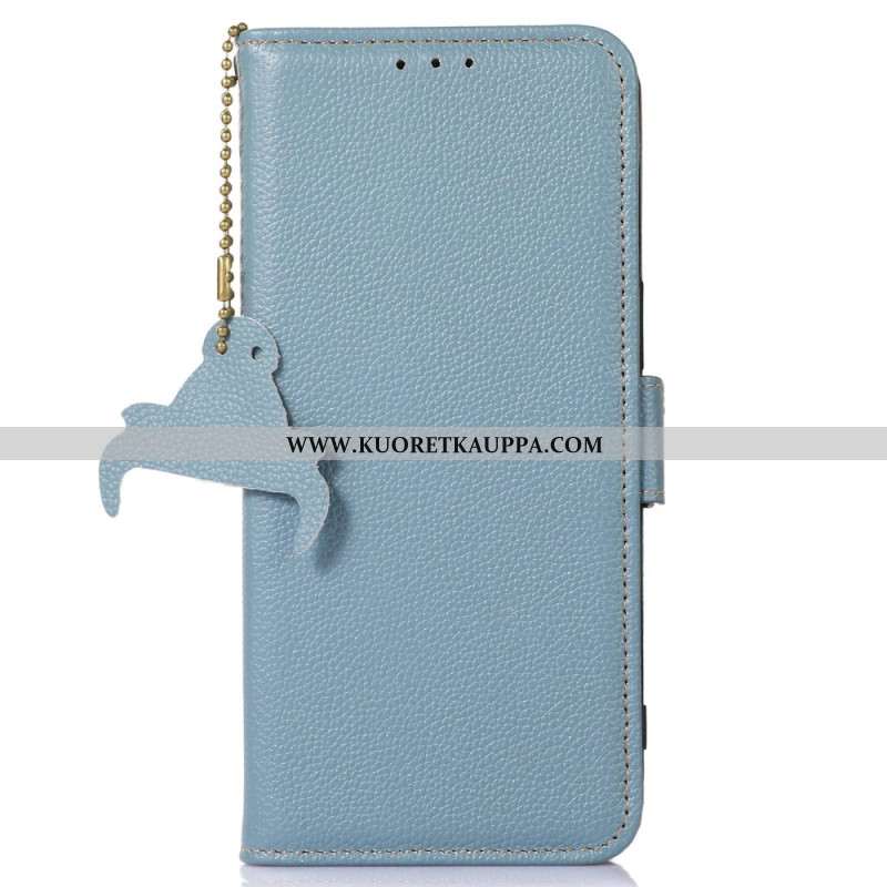 Kotelot Xiaomi Redmi Note 13 Pro 4g Litchi Leather Rfid-tekniikka