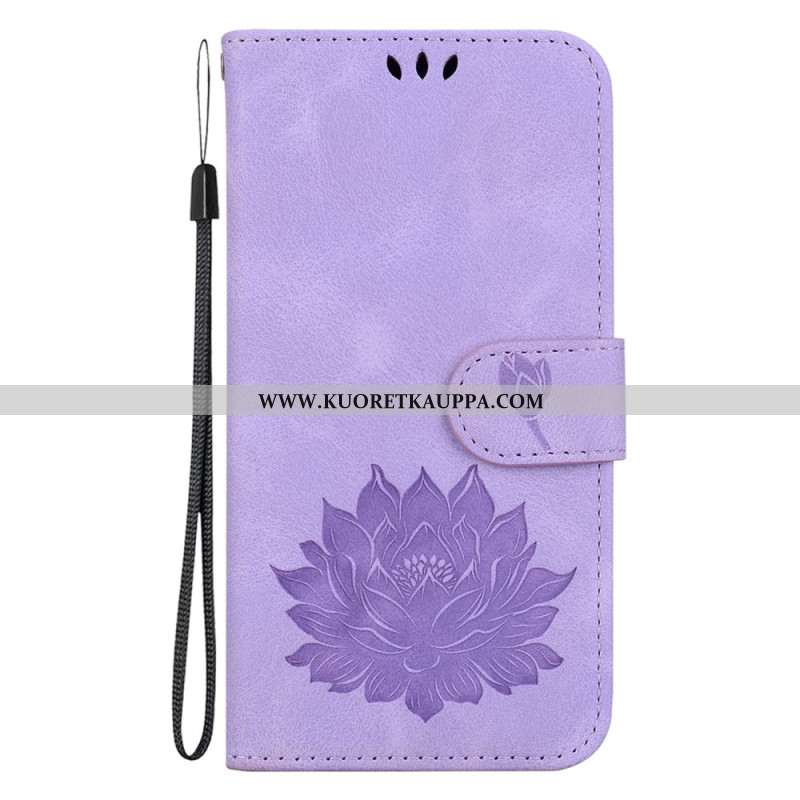 Kotelot iPhone 16 Lotus Strap