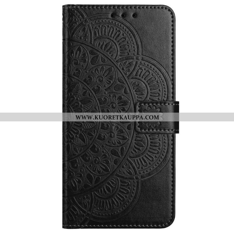 Kotelot iPhone 16 Mandala-hihnakuvio