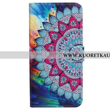 Kotelot iPhone 16 Puhelinkuoret Upea Mandala Hihnalla