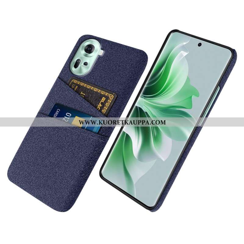 Kuori Oppo Reno 11 5g Kangas Korttipidike