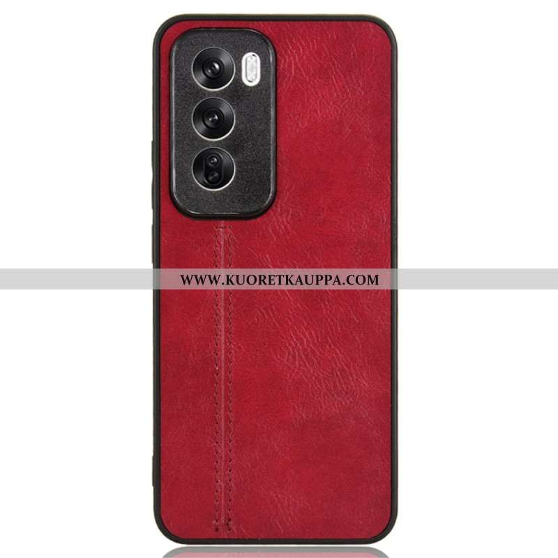 Kuori Oppo Reno 12 Pro 5g Couture Leather Effect