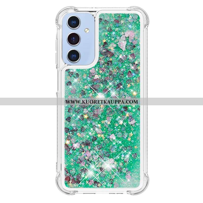 Kuori Samsung Galaxy A15 5g Glitter Design Suojakuori