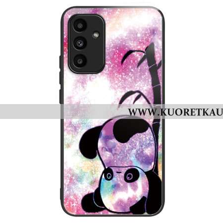 Kuori Samsung Galaxy A15 5g Söpö Panda Karkaistu Lasi