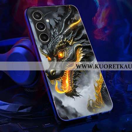 Kuori Samsung Galaxy A16 5g Soita Flash-sarjan Black Dragon