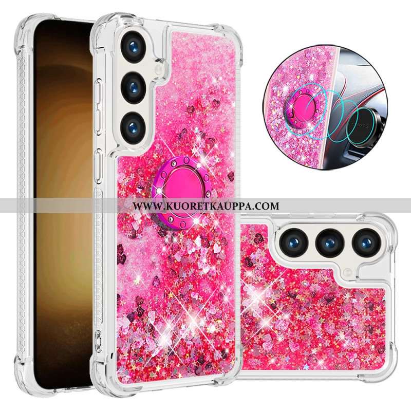 Kuori Samsung Galaxy S24 5g Glitter-tukirenkaalla