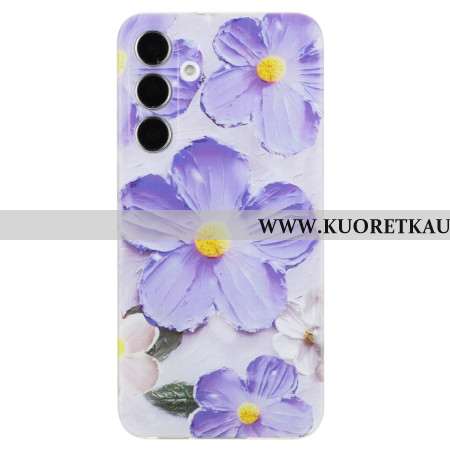 Kuori Samsung Galaxy S24 Fe Purppuraisia Kukkia