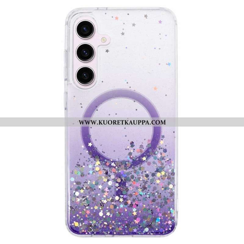 Kuori Samsung Galaxy S24 Plus 5g Magsafe-yhteensopiva Glitter Suojakuori