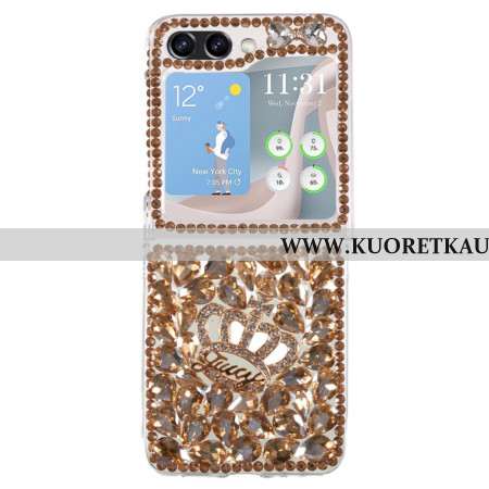 Kuori Samsung Galaxy Z Flip 5 Crown Charms