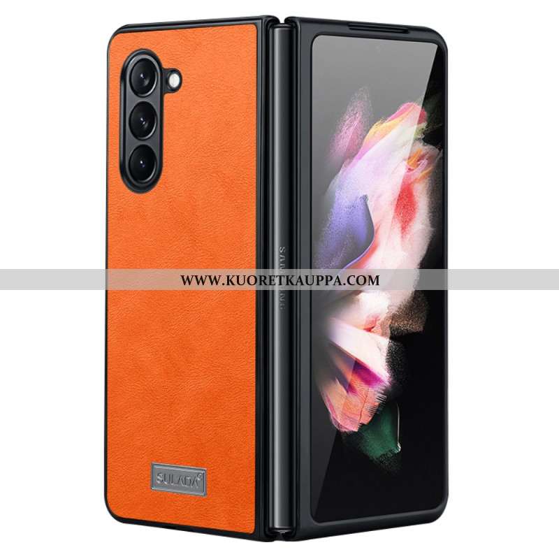 Kuori Samsung Galaxy Z Fold 5 Elegance Leather Abeel