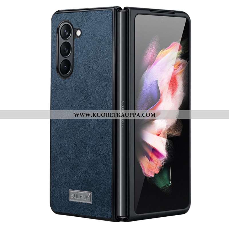 Kuori Samsung Galaxy Z Fold 5 Elegance Leather Abeel